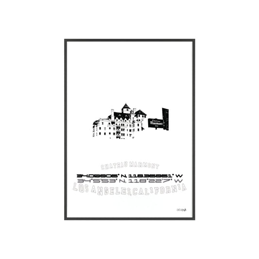 CHATEUAU MARMONT — Original Art Print