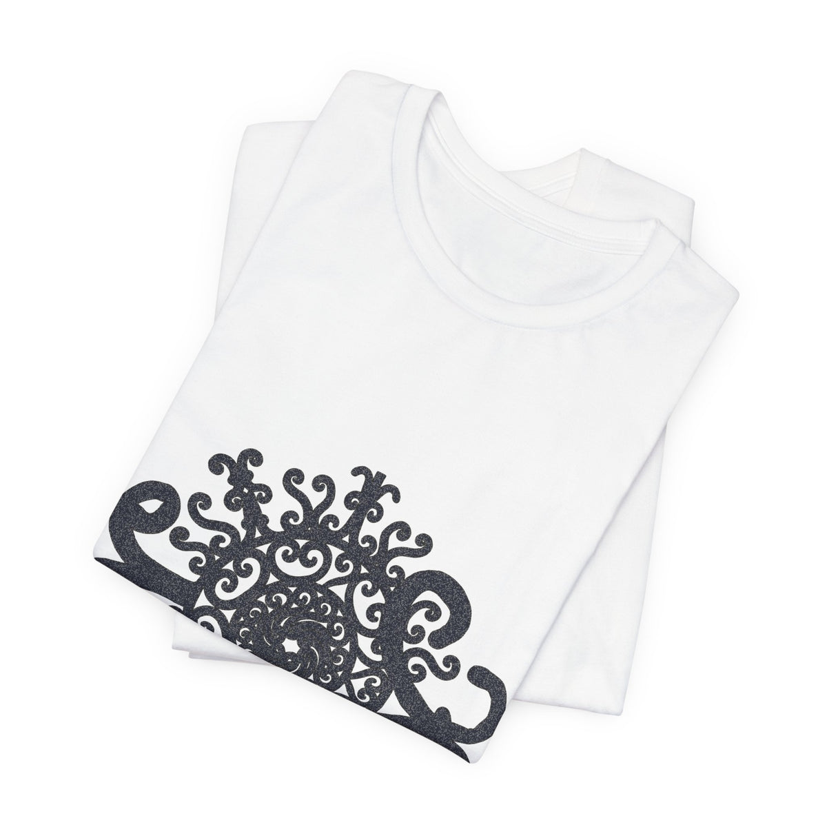 The Sun Mandala T‑Shirt — Intricate Black Sun Design Tee