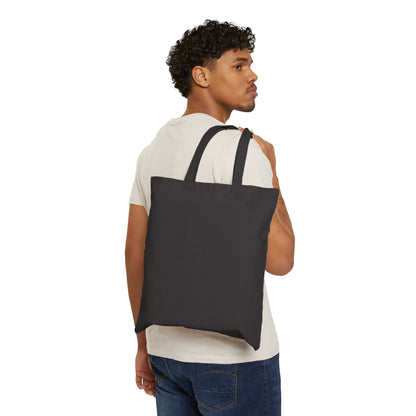 Mandala 'The Birth' Cotton Tote Bag — Boho Floral Canvas Market Tote