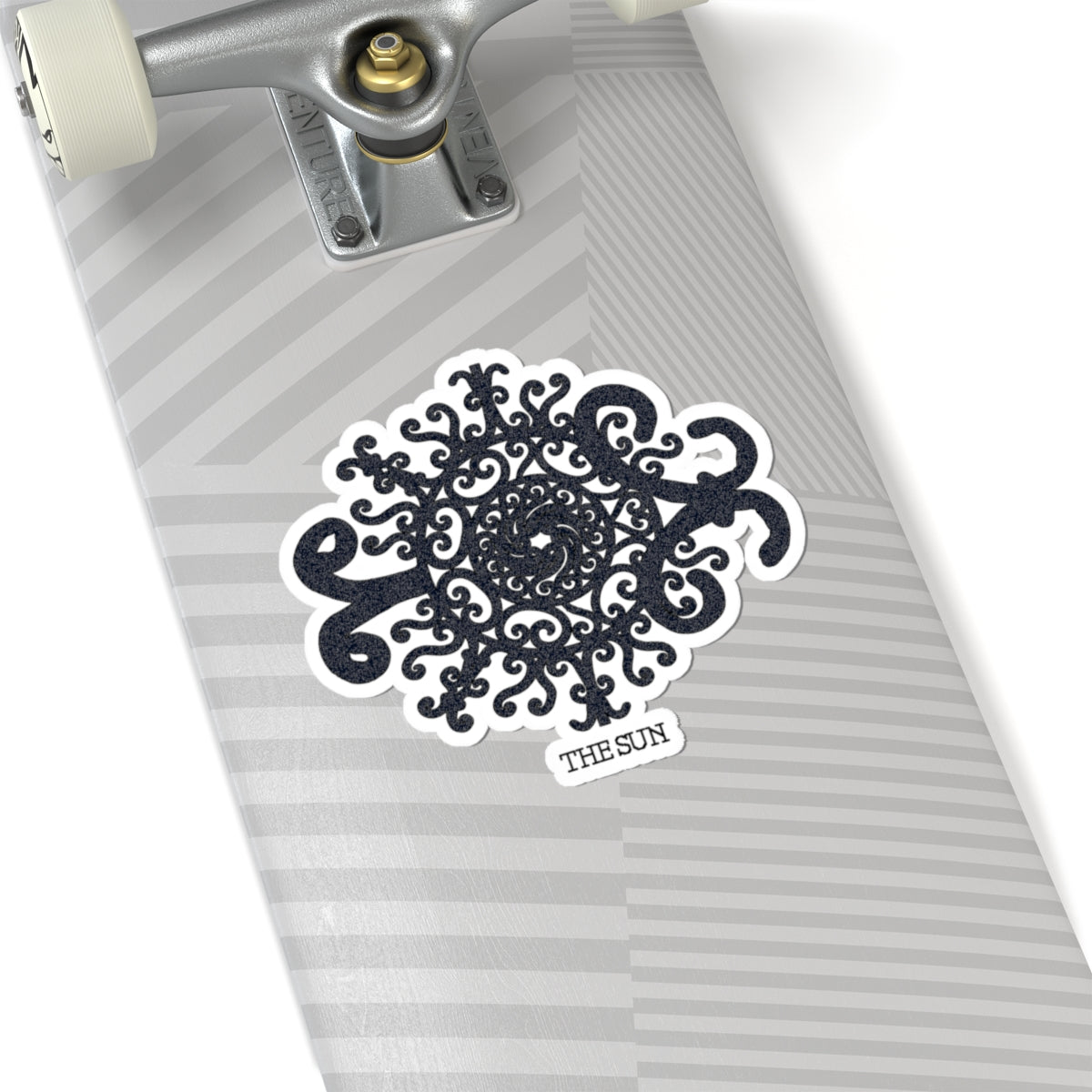 The Sun Celestial Ornamental Kiss-Cut Sticker