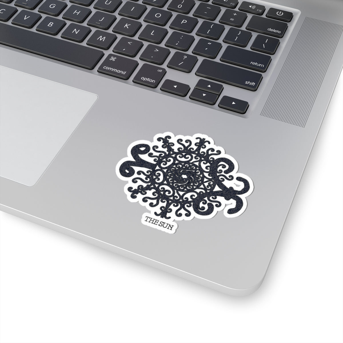 The Sun Celestial Ornamental Kiss-Cut Sticker
