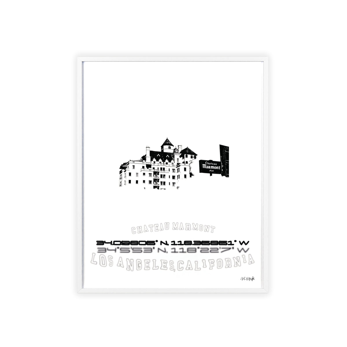 CHATEUAU MARMONT — Original Art Print