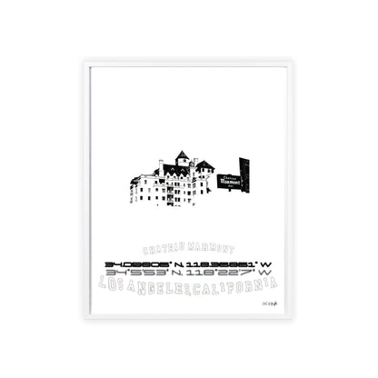 CHATEUAU MARMONT — Original Art Print