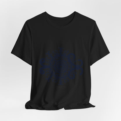 The Sun Mandala T‑Shirt — Intricate Black Sun Design Tee