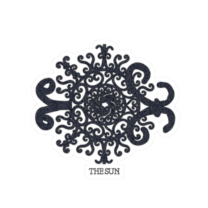 The Sun Celestial Ornamental Kiss-Cut Sticker