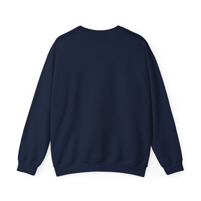 Mandala Crewneck Sweatshirt — Ornate Black Floral Mandala "Therin" Design