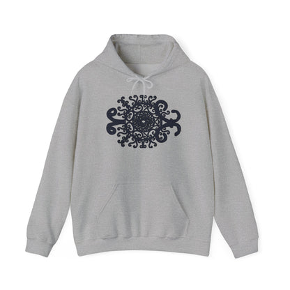 Gothic Ornamental Mandala Hoodie